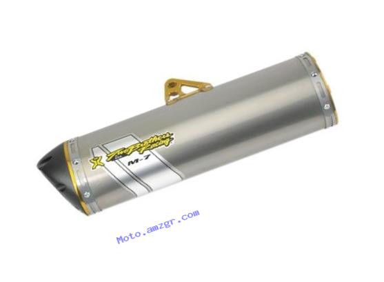 Two Brothers Racing(005-2960406V) Stainless Steel M-7 Aluminum Canister Slip-On Exhaust System