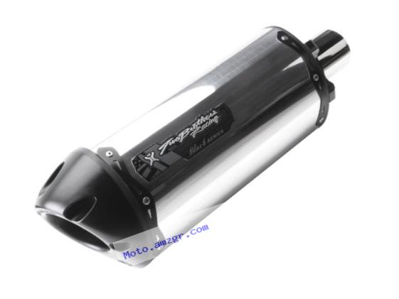 Two Brothers Racing (005-2570106V-B) Black Series M-2 Aluminum Canister Full Exhaust System