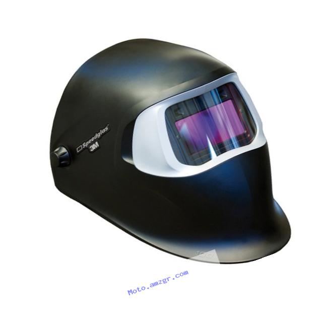 3M Speedglas Black Welding Helmet 100 with Auto-Darkening Filter 100V- Shades 8-12, Model 07-0012-31BL