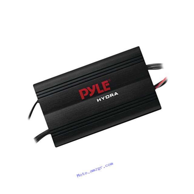 Pyle PLMRMP3B 4 Channel 800 Watt Waterproof Micro Marine Amplifier
