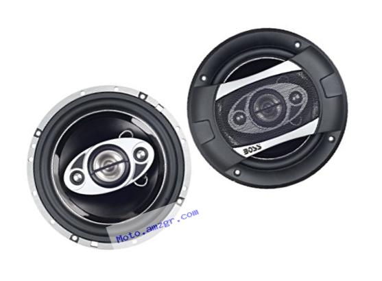 Boss Audio P65.4C 400 Watt (Per Pair), 6.5 Inch, Full Range, 4 Way Car Speakers (Sold in Pairs)