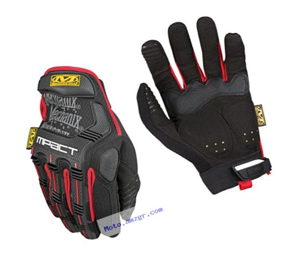 Mechanix Wear - M-Pact Gloves (X-Large, Black/Red)